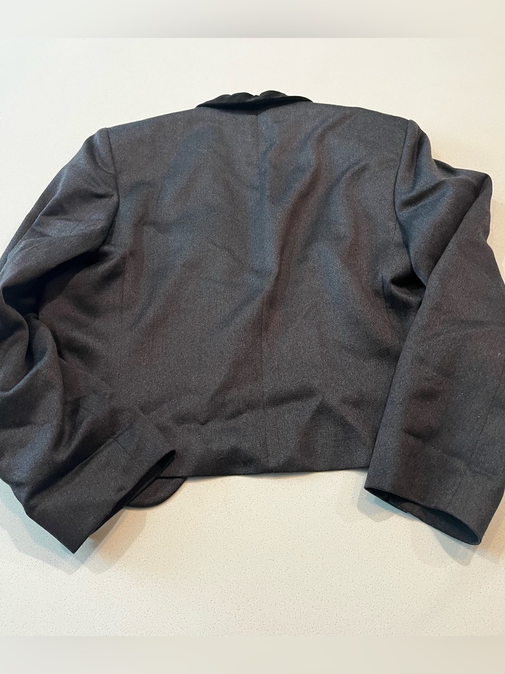 Vintage Burberrys Made in England 100% Wool Velvet Collar Blazer Jacket M - Picture 10 of 10